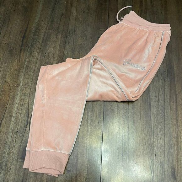 Guess Deck Velour Joggers - Picture 2 of 10